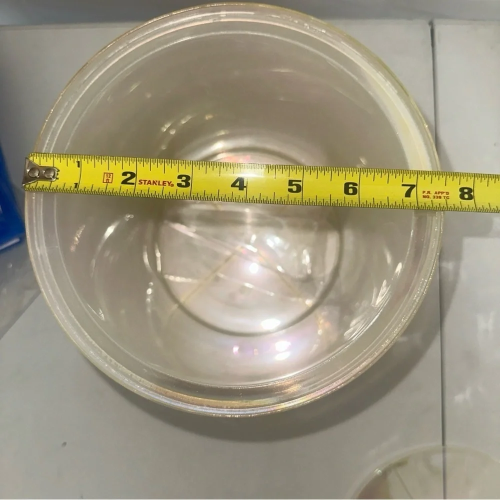 Ice Bucket with Tong Cover Holographic Party Beverage Drink Coolinging Bucket